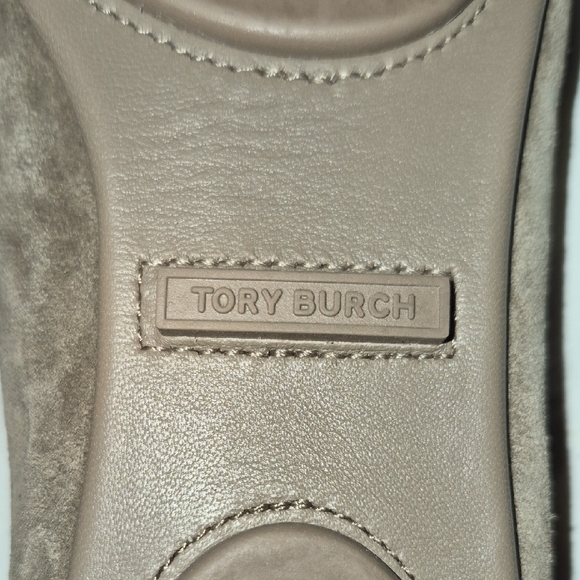 Tory Burch Taupe Suede Flats - Picture 9 of 10